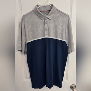 UNDER ARMOUR Men's Large Performance Polo Shirt Heatgear Loose